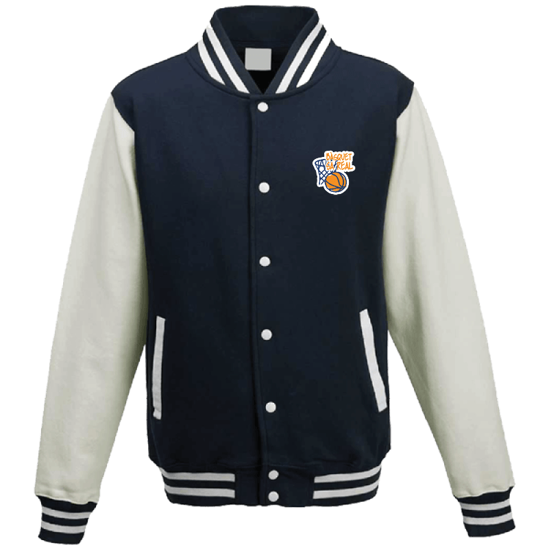 Chaqueta universitaria casual